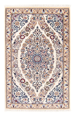 Alfombra Persa - Nain - Real - 138 x 87 cm - beige