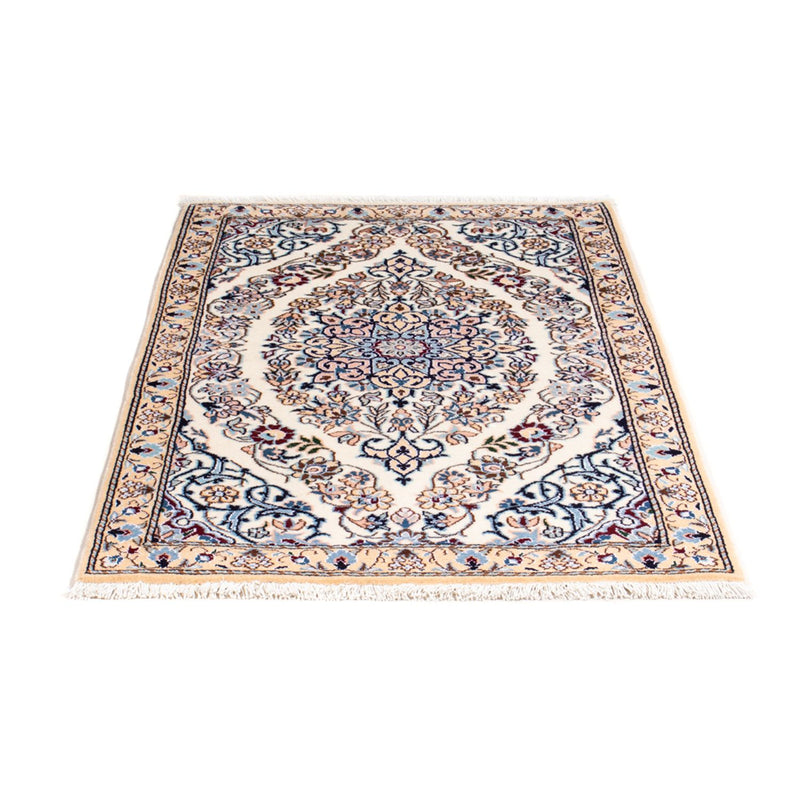 Alfombra Persa - Nain - Real - 138 x 87 cm - beige