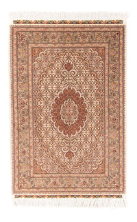 Alfombra Persa - Tabriz - Real - 130 x 75 cm - beige