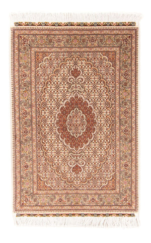 Alfombra Persa - Tabriz - Real - 130 x 75 cm - beige