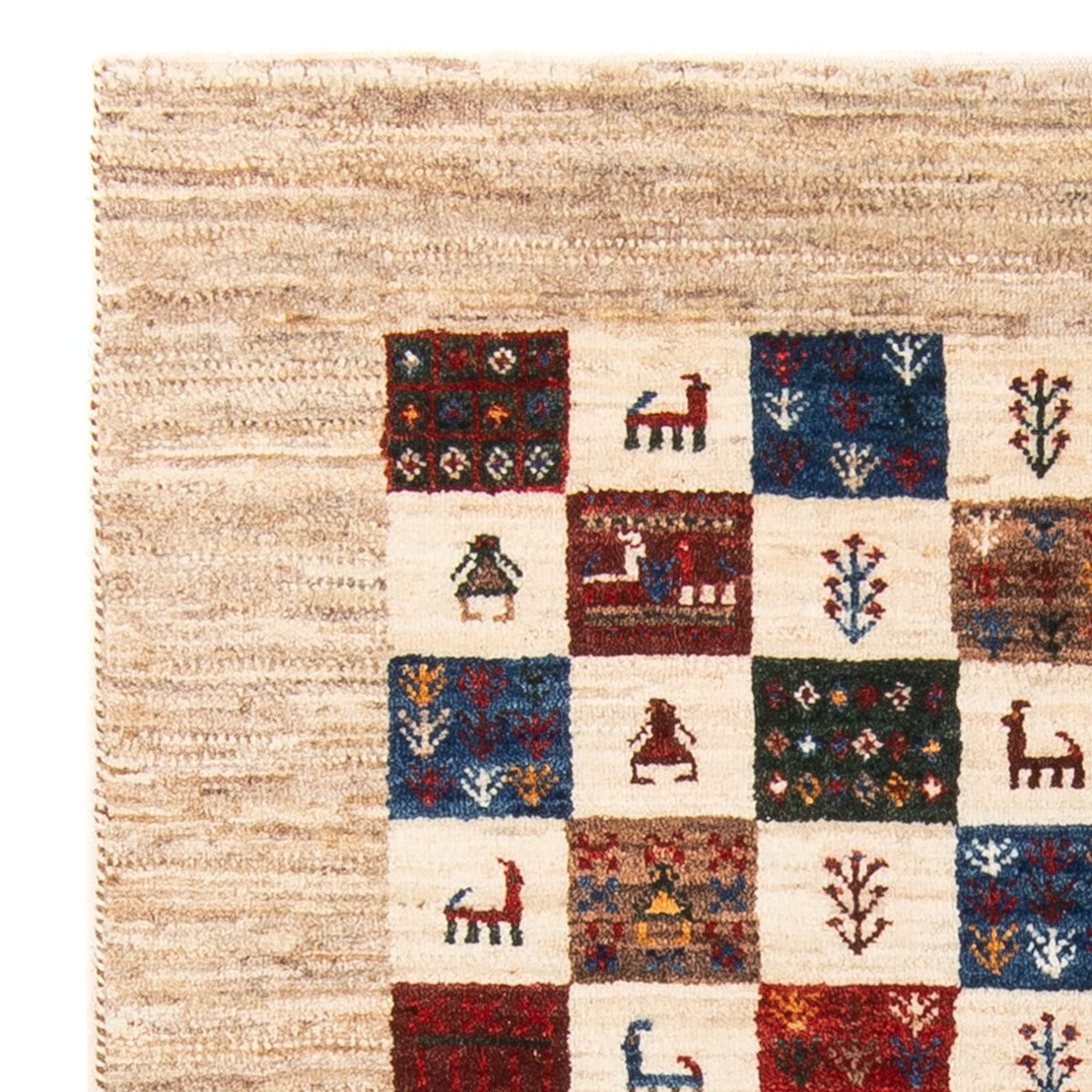 Loribaft Alfombra 81x129cm - Perserteppich Wollteppich