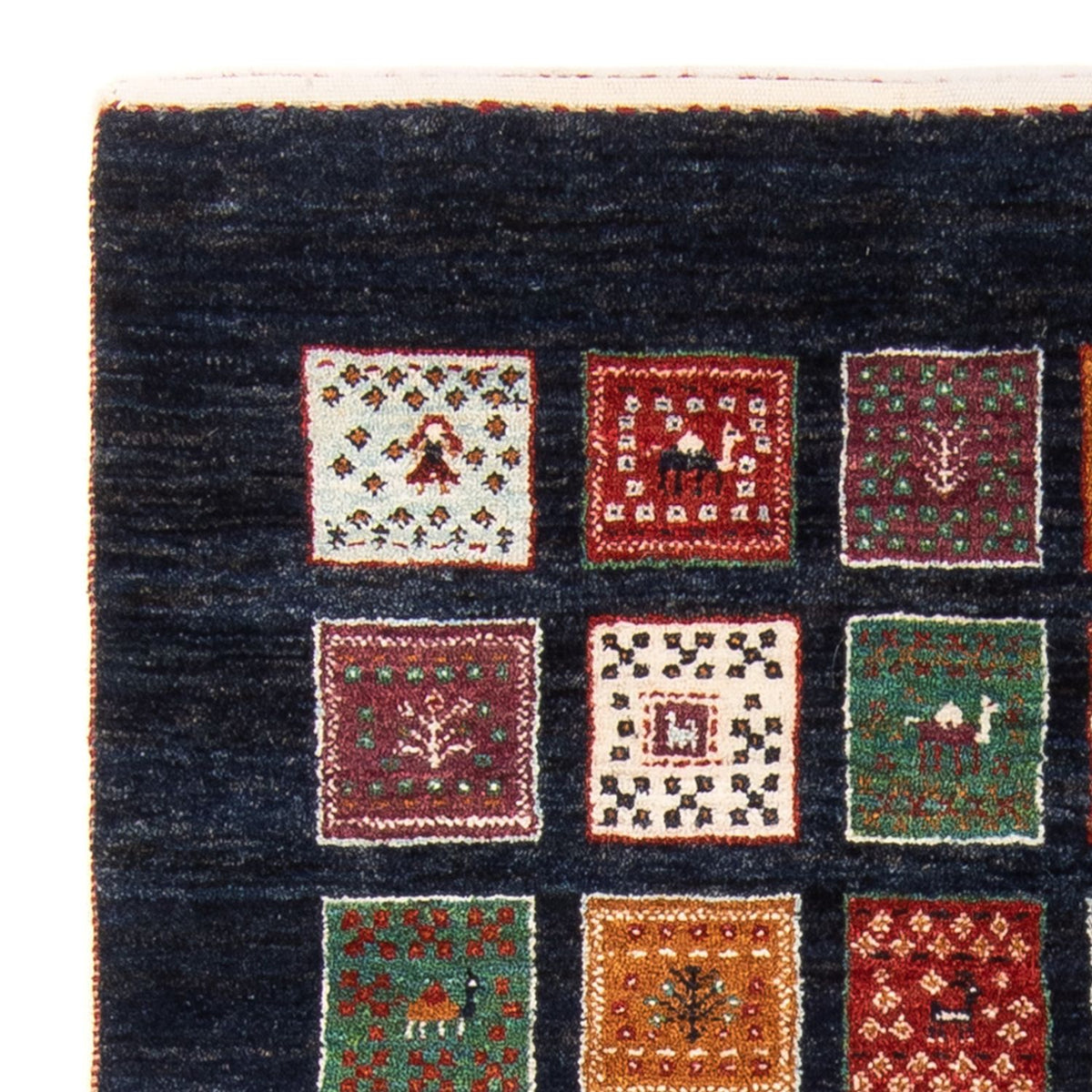 Loribaft Alfombra 87x120cm - Perserteppich Wollteppich