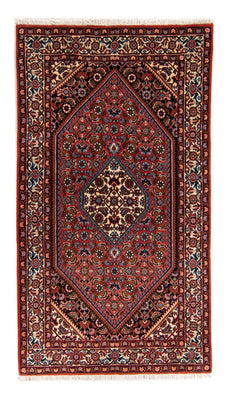 Alfombra persa - Bidjar - 156 x 86 cm - rojo