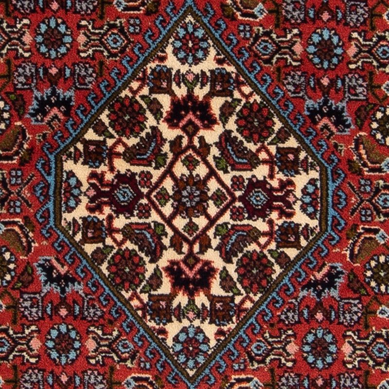 Alfombra persa - Bidjar - 156 x 86 cm - rojo