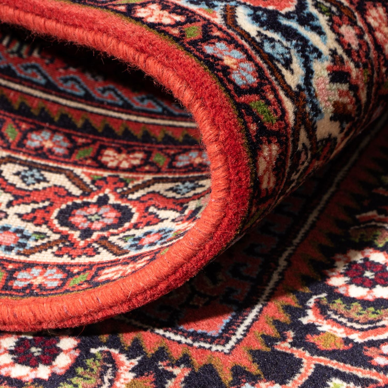 Alfombra persa - Bidjar - 156 x 86 cm - rojo
