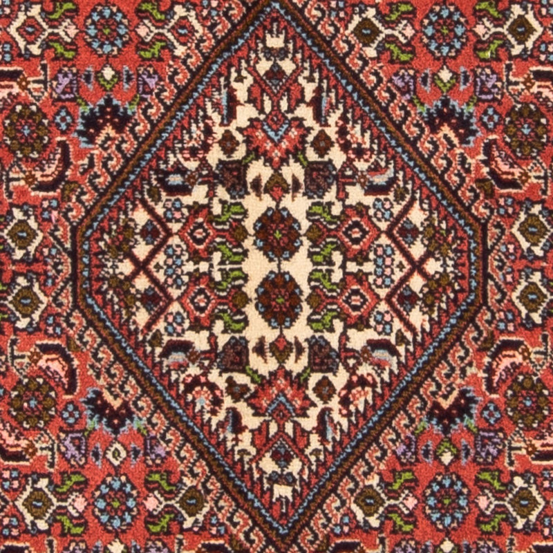 Alfombra persa - Bidjar - 151 x 82 cm - rojo