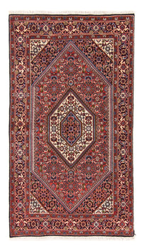 Alfombra persa - Bidjar - 155 x 84 cm - rojo