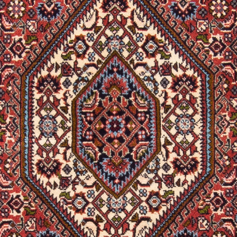 Alfombra persa - Bidjar - 155 x 84 cm - rojo