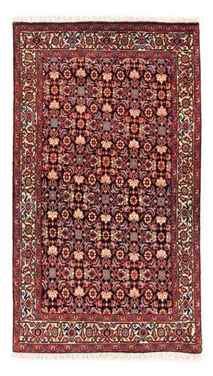 Alfombra persa - Bidjar - 149 x 85 cm - azul oscuro