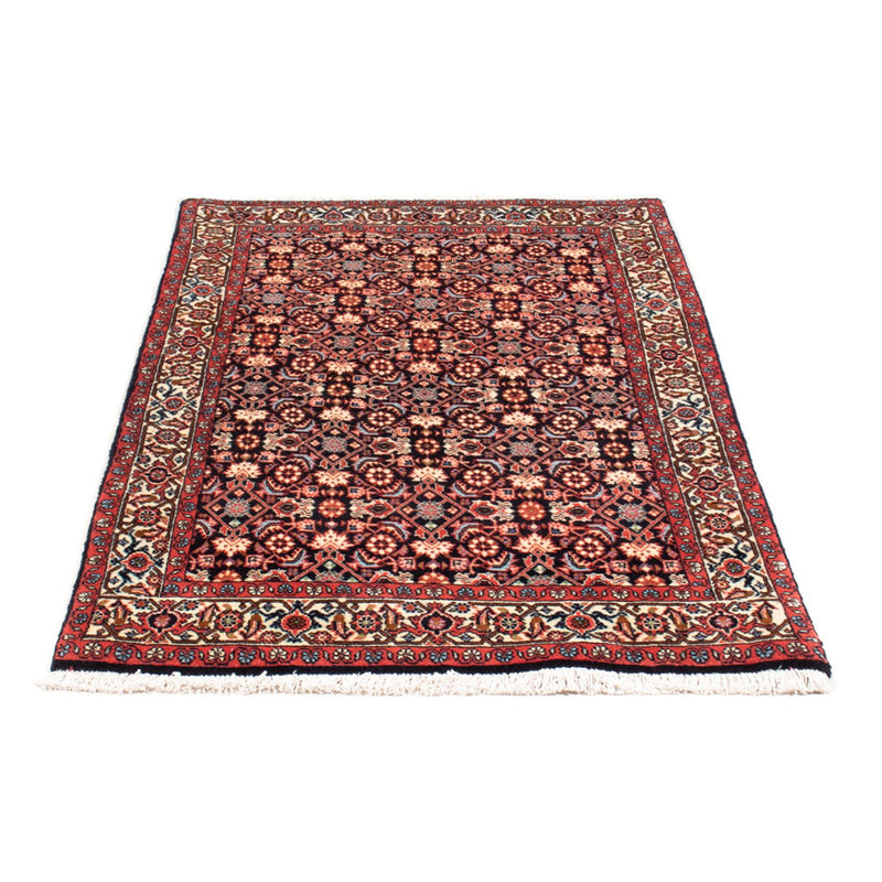 Alfombra persa - Bidjar - 149 x 85 cm - azul oscuro