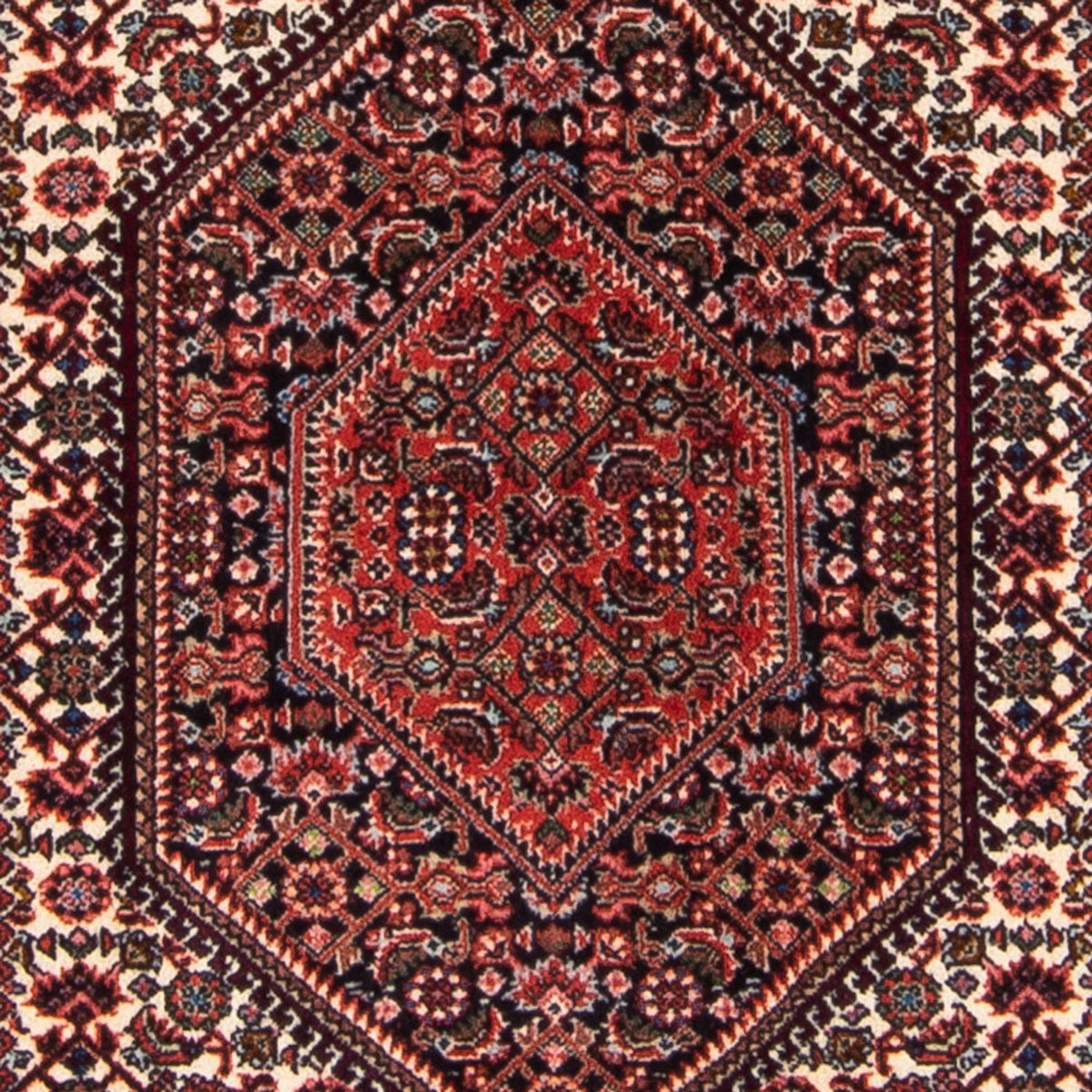 Alfombra persa - Bidjar - 138 x 78 cm - beige
