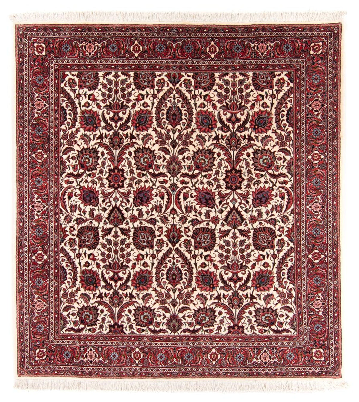 Alfombra persa - Bidjar - 159 x 153 cm - beige