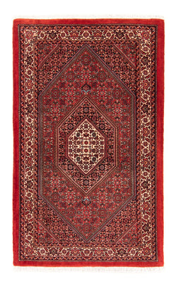 Alfombra persa - Bidjar - 150 x 90 cm - rojo