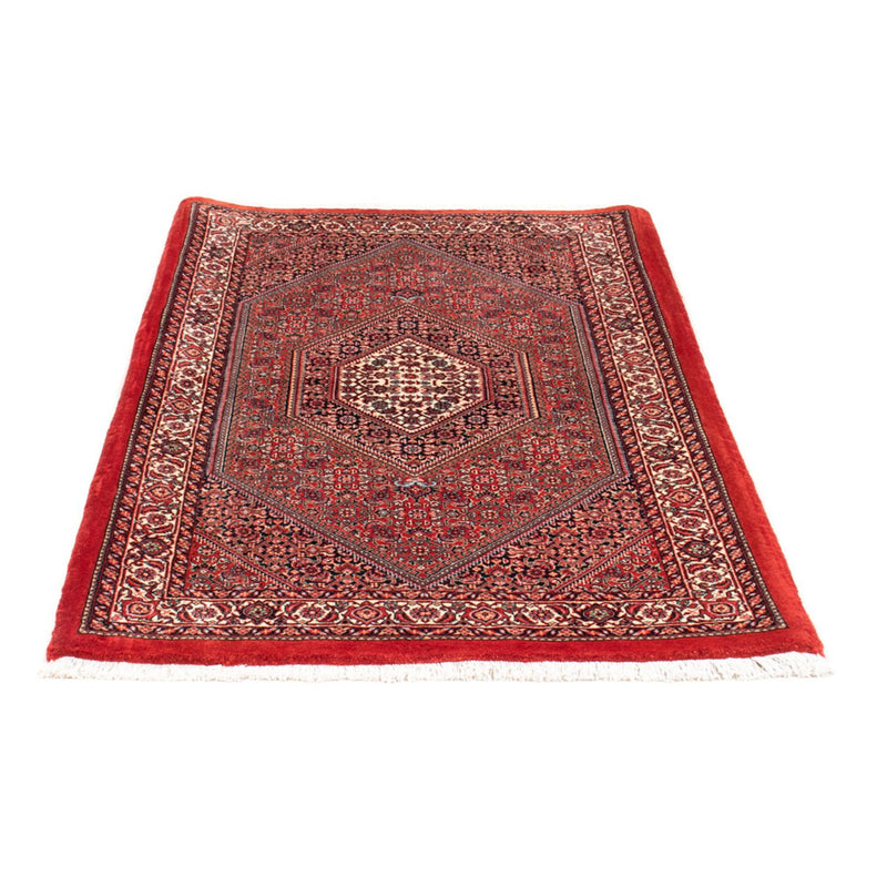Alfombra persa - Bidjar - 150 x 90 cm - rojo