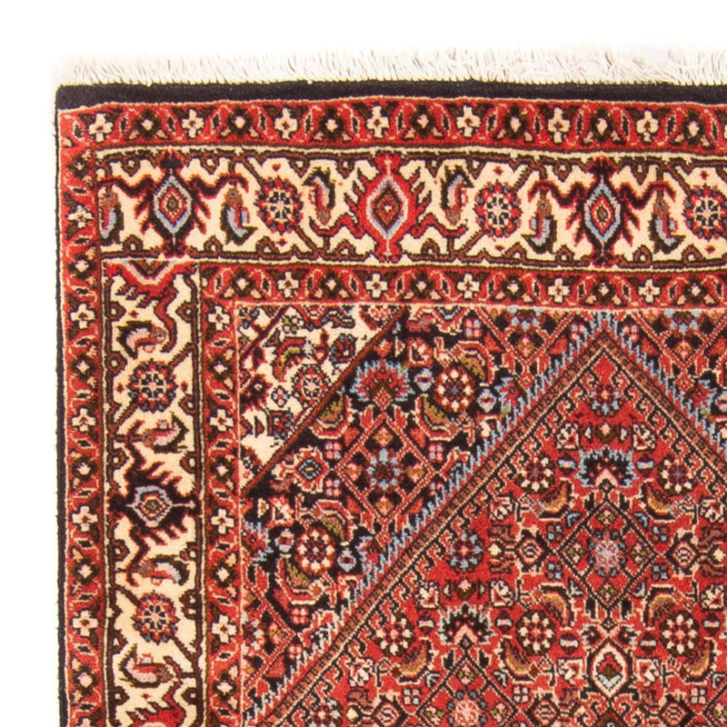 Alfombra persa - Bidjar - 137 x 81 cm - rojo
