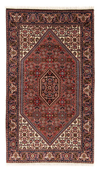 Alfombra persa - Bidjar - 140 x 82 cm - rojo