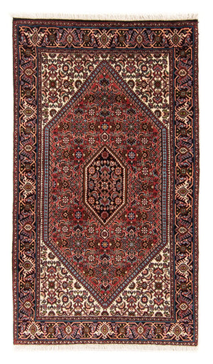 Alfombra persa - Bidjar - 140 x 82 cm - rojo