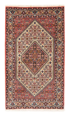 Alfombra persa - Bidjar - 150 x 87 cm - rojo
