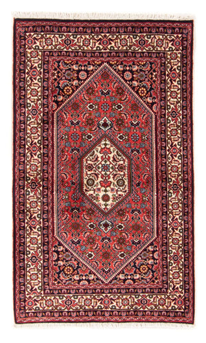 Alfombra persa - Bidjar - 146 x 86 cm - rojo