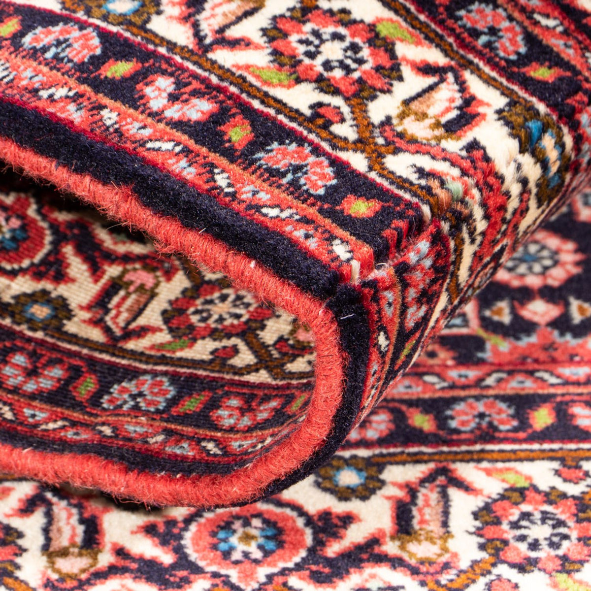 Alfombra persa - Bidjar - 146 x 86 cm - rojo