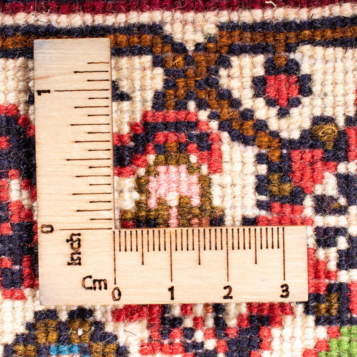 Alfombra persa - Bidjar - 146 x 86 cm - rojo