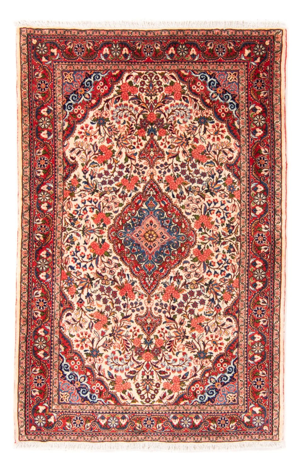 Alfombra persa - Nómada - 162 x 104 cm - multicolor