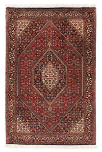Alfombra persa - Bidjar - 181 x 112 cm - rojo