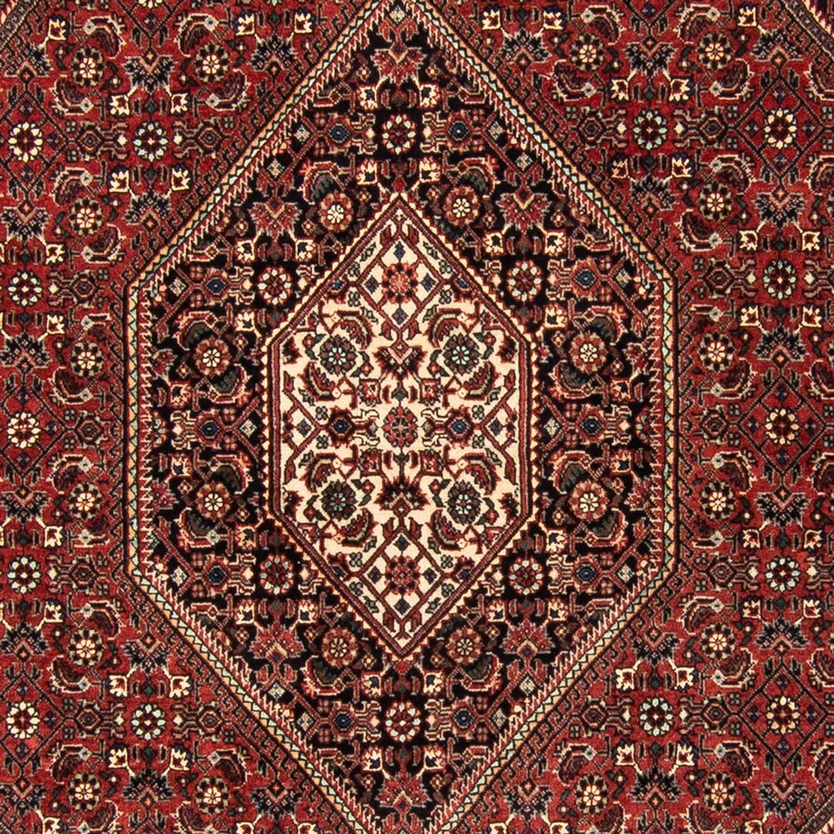 Alfombra persa - Bidjar - 181 x 112 cm - rojo