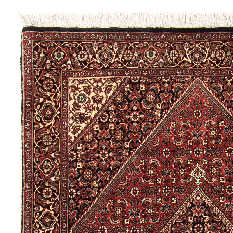 Alfombra persa - Bidjar - 181 x 112 cm - rojo