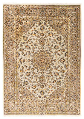 Alfombra persa - Keshan - 171 x 118 cm - beige