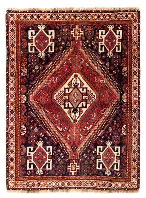 Alfombra persa - Nómada - 156 x 114 cm - rojo