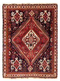 Alfombra persa - Nómada - 156 x 114 cm - rojo