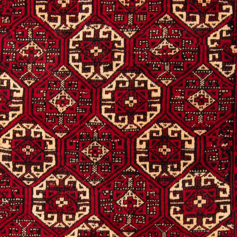 Alfombra de pasillo Alfombra Belutsch - 190 x 99 cm - rojo