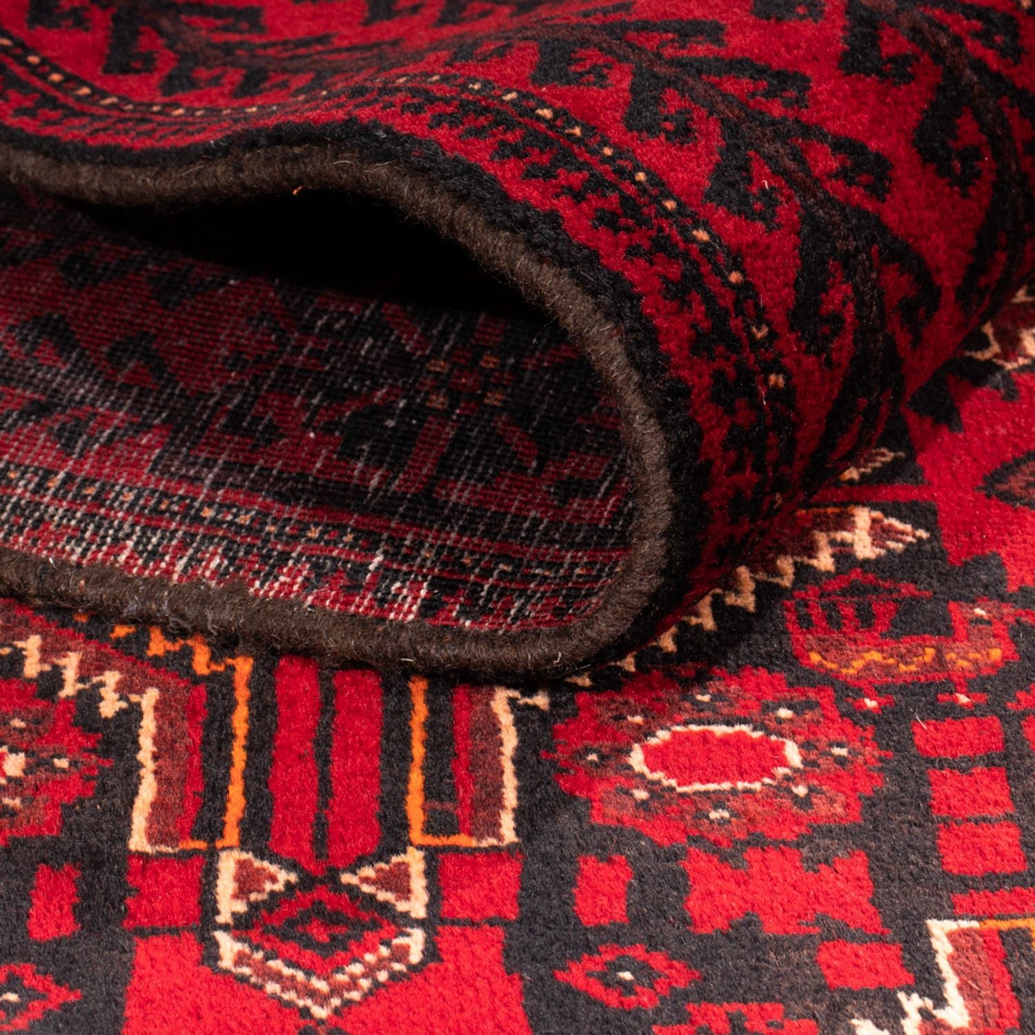 Alfombra Belutsch - 173 x 89 cm - rojo