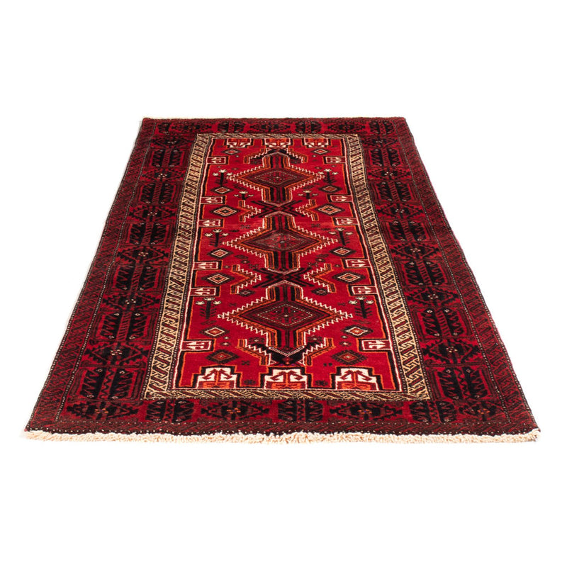 Alfombra de pasillo Alfombra Belutsch - 211 x 102 cm - rojo