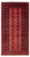 Alfombra de pasillo Alfombra Belutsch - 191 x 95 cm - rojo