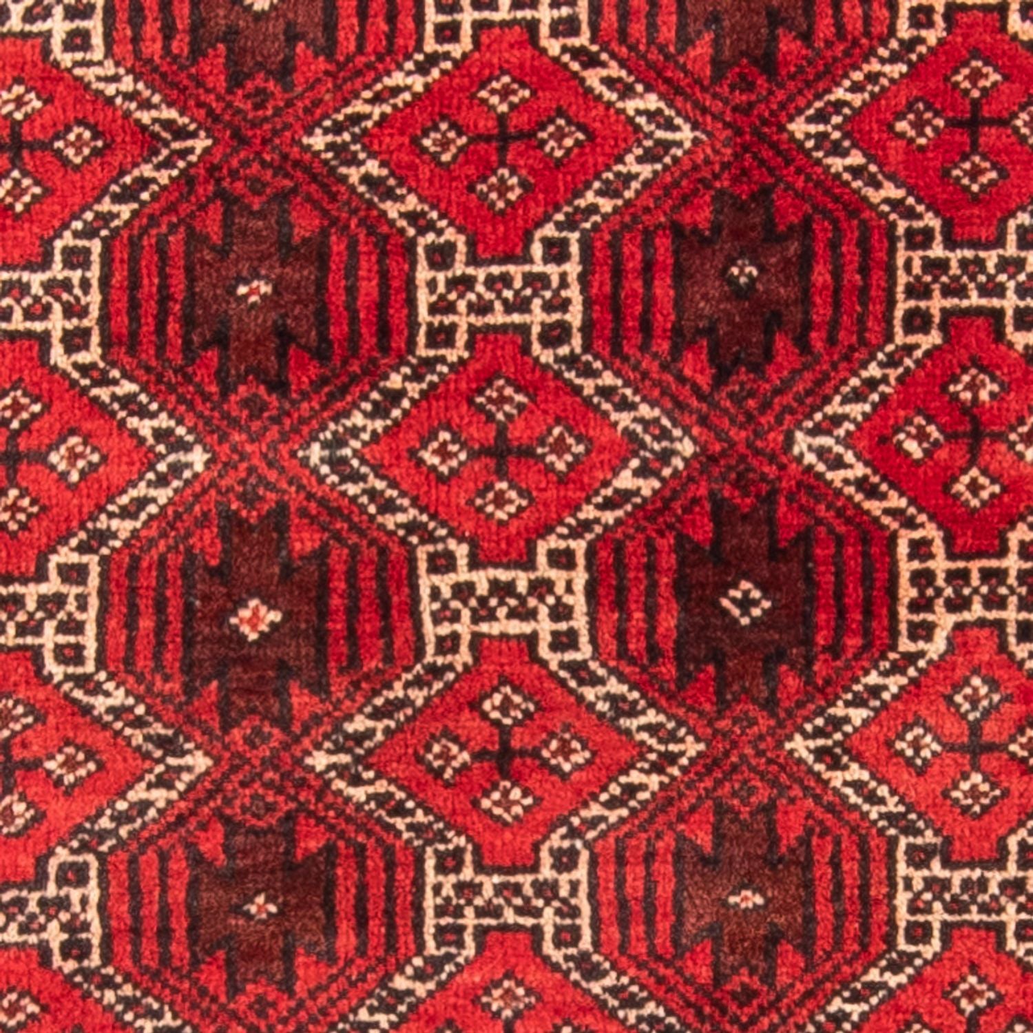 Alfombra de pasillo Alfombra Belutsch - 191 x 95 cm - rojo