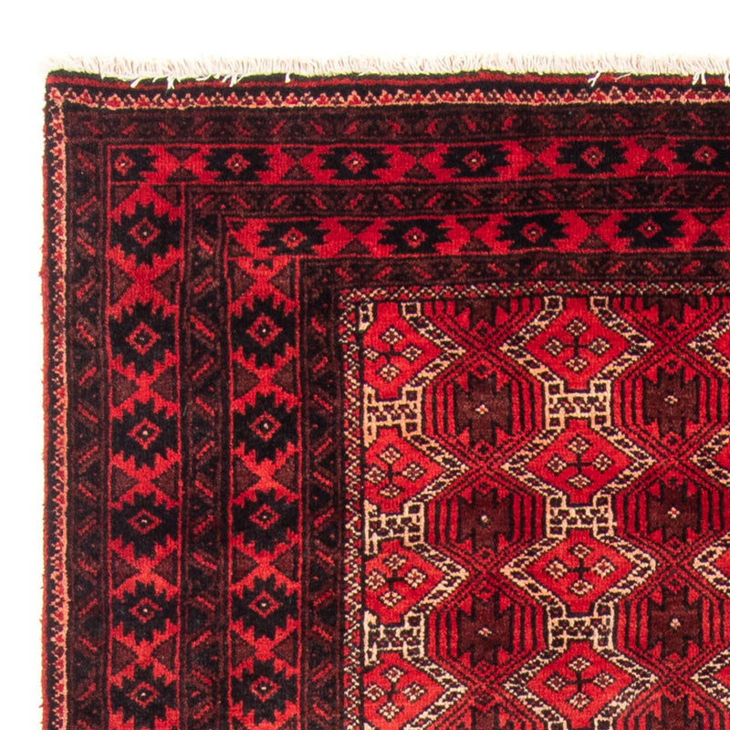 Alfombra de pasillo Alfombra Belutsch - 191 x 95 cm - rojo