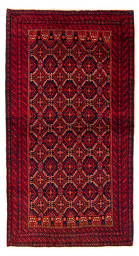 Alfombra Belutsch - 167 x 93 cm - rojo