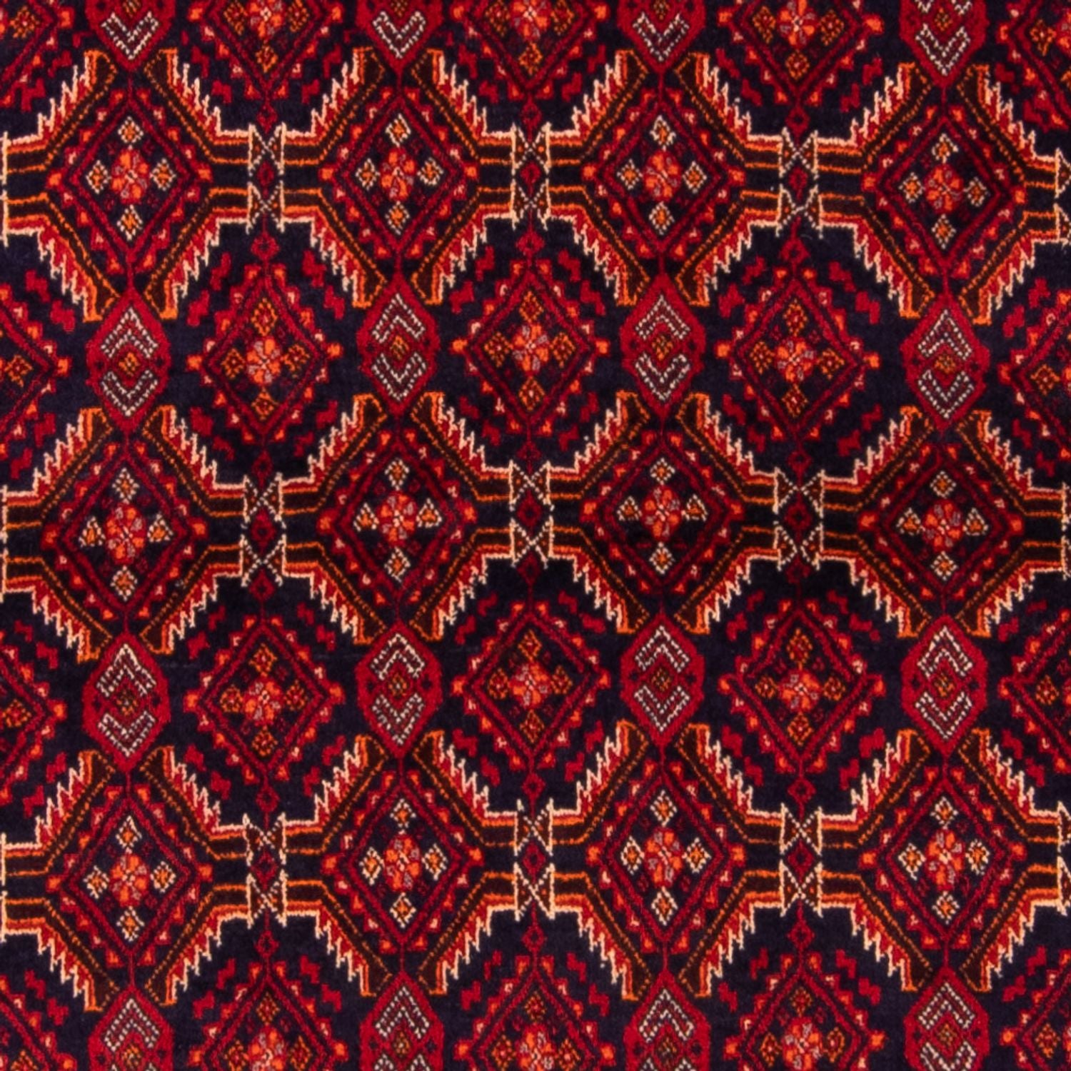 Alfombra Belutsch - 167 x 93 cm - rojo