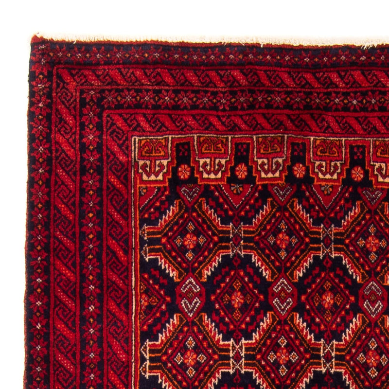 Alfombra Belutsch - 167 x 93 cm - rojo