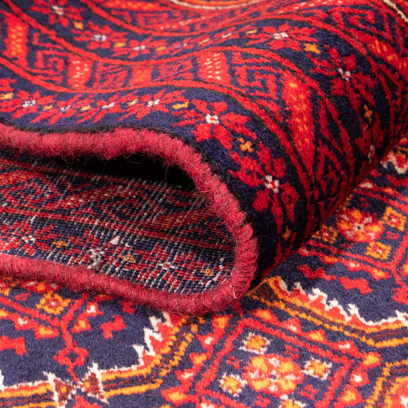 Alfombra Belutsch - 167 x 93 cm - rojo