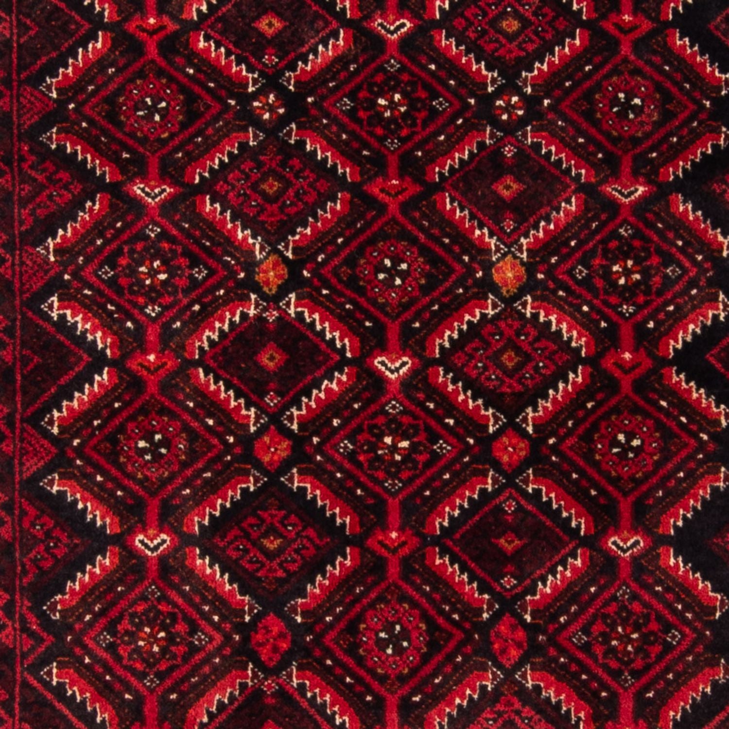Alfombra Belutsch - 182 x 102 cm - azul oscuro