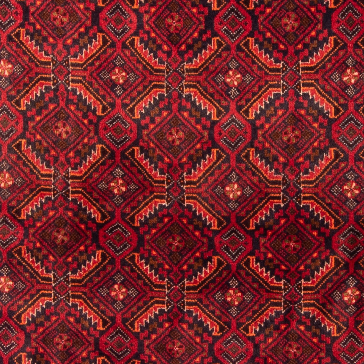 Alfombra Belutsch - 216 x 118 cm - rojo
