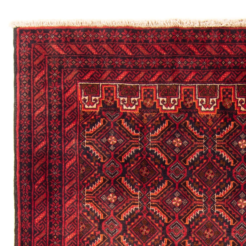 Alfombra Belutsch - 216 x 118 cm - rojo