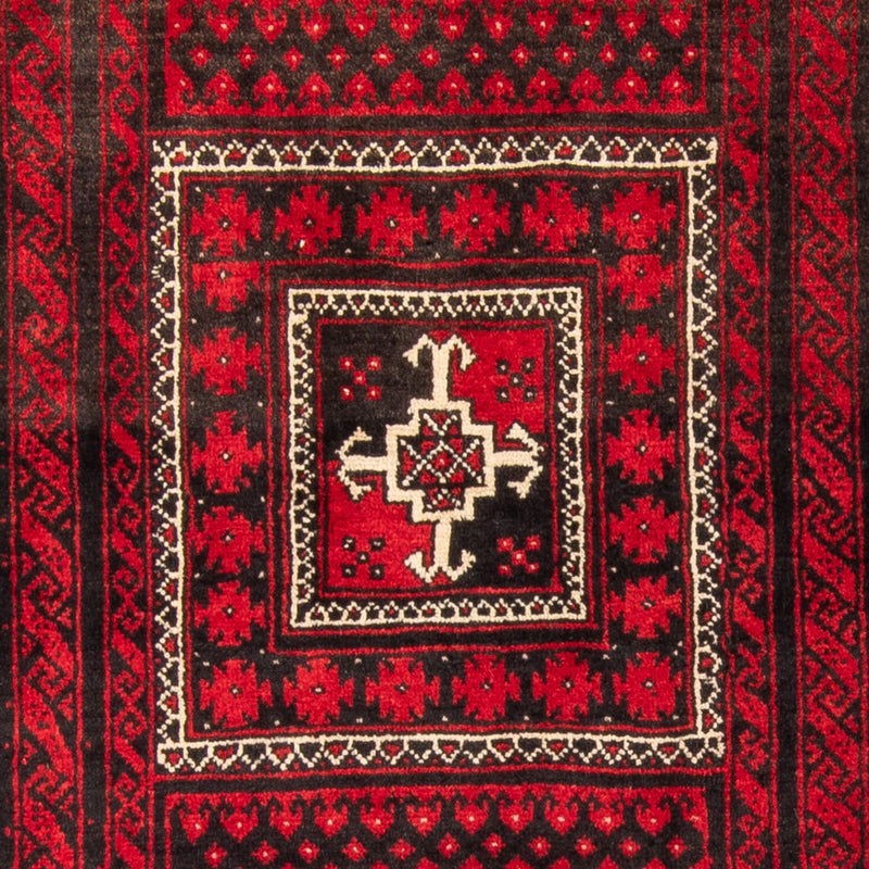 Alfombra Belutsch - 237 x 125 cm - rojo