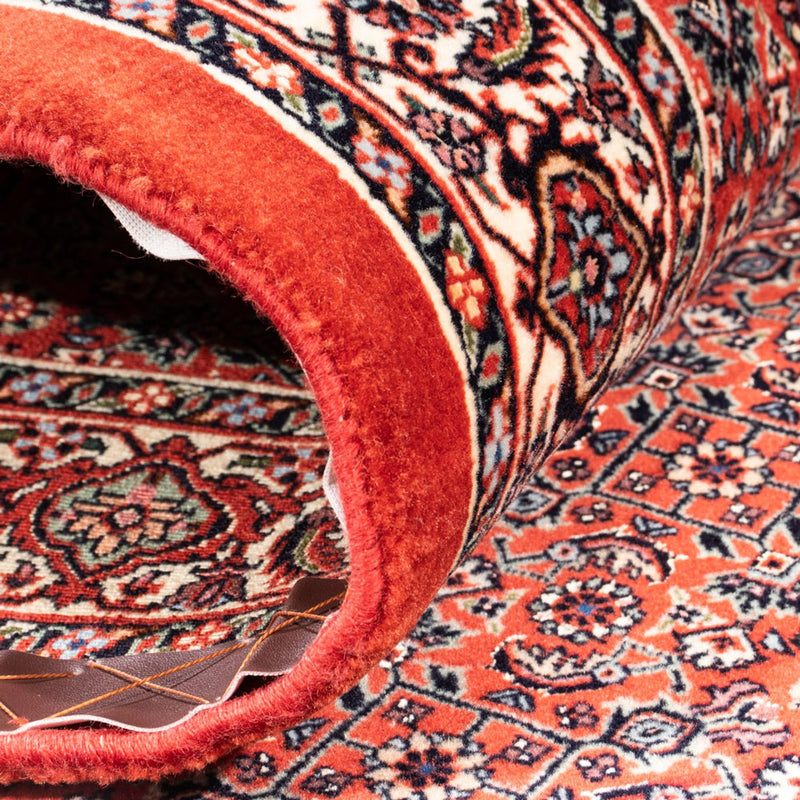 Alfombra de pasillo Alfombra persa - Bidjar - 205 x 102 cm - rojo
