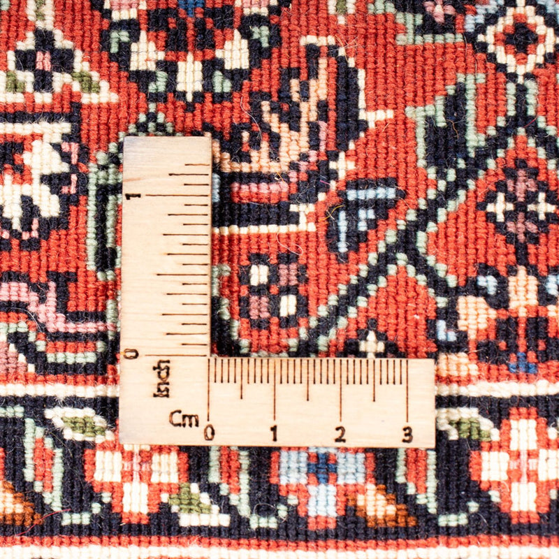 Alfombra de pasillo Alfombra persa - Bidjar - 205 x 102 cm - rojo