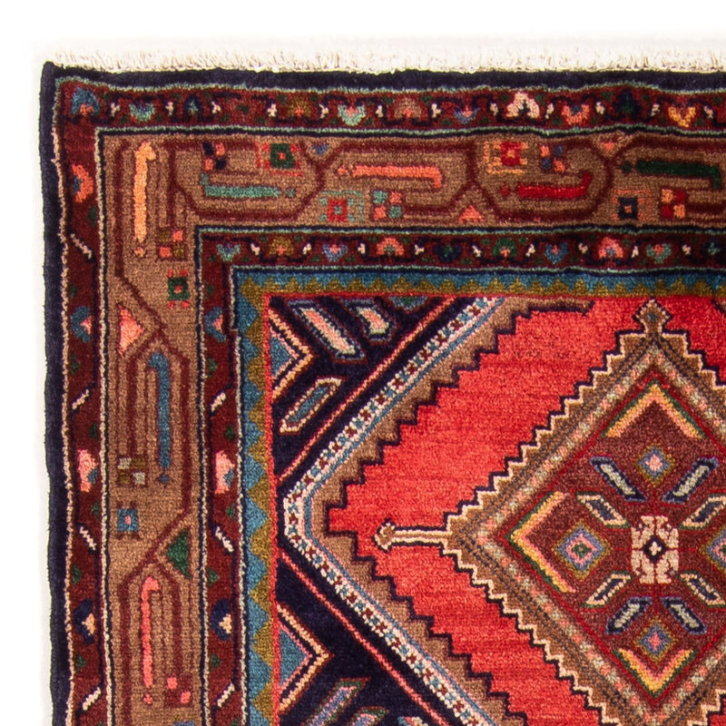 Alfombra de pasillo Alfombra persa - Nómada - 202 x 102 cm - rojo