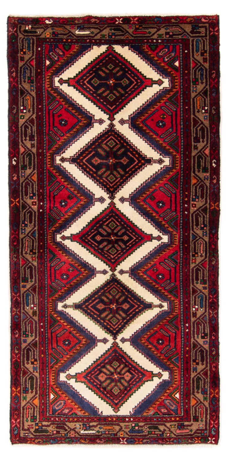 Alfombra de pasillo Alfombra persa - Nómada - 201 x 98 cm - rojo